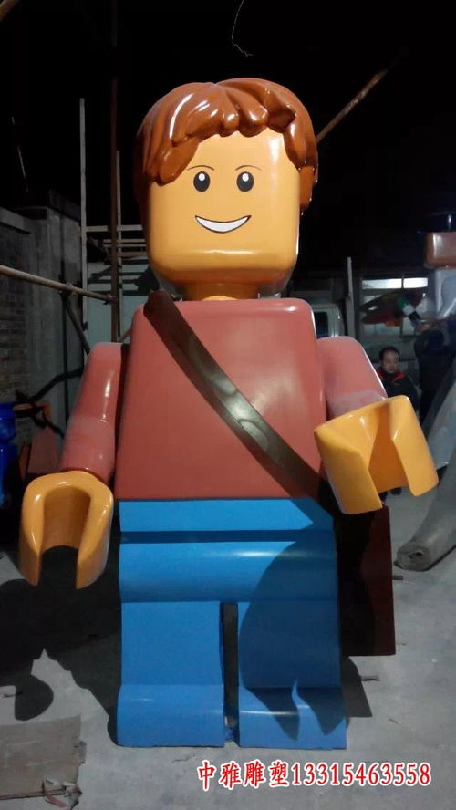 校園玻璃鋼卡通人物雕塑 海南專業動漫制作工廠的藝術與教育融合